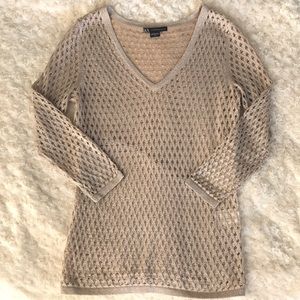 Armani Exchange Sweaters - SPARKLE ! Armani Exchange gold sweater Small Armani Exchange Sweaters - SPARKLE ! Armani Exchange gold sweater Small